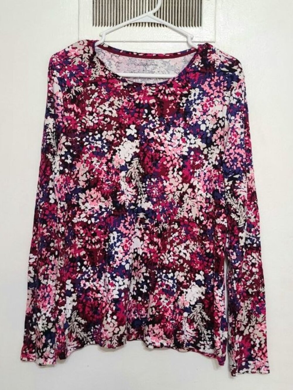 Floral Long Sleeve – Size L